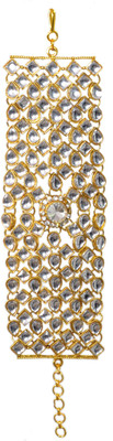 Kanishk Creations Alloy Gold-plated Charm Bracelet