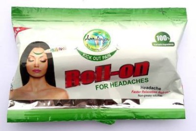 Amrutanjan Headache Faster Relaxation Roll on 10 ml Pack of- 10 Pc Liquid 100 ml Liquid(10 x 10 ml)