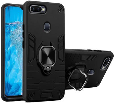 Meephone Back Cover for OPPO F9 Pro(Black, Shock Proof, Pack of: 1)