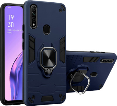 mCase Back Cover for Oppo A31(Blue, Shock Proof, Pack of: 1)