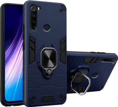 SMARTPOCKET Back Cover for Mi Redmi Note 8(Blue, Rugged Armor, Pack of: 1)