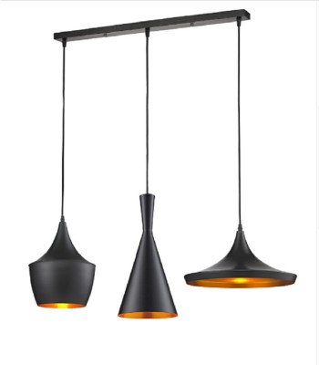 Arus Pendants Ceiling Lamp(Black, Gold)