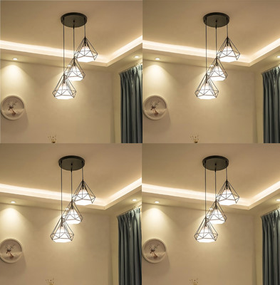 Arus Arus Pendent Ceiling Lamp Pendants Ceiling Lamp(Black, White)