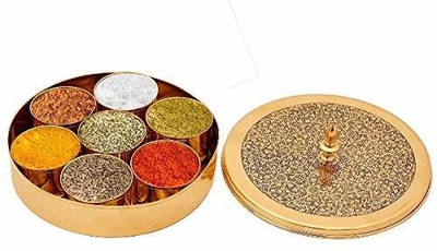 Yadav Craft Spice Set Brass(1 Piece)