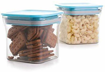 Analog Kitchenware Plastic Grocery Container  - 550 ml(Pack of 2, Blue)