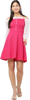 RT WORLDS STORE SHOP FASHION Women A-line Pink Dress