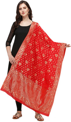 admyrin Silk Blend Woven Women Dupatta
