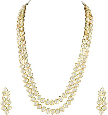 CATALYST Alloy Copper White Jewellery Set(Pack of 1)