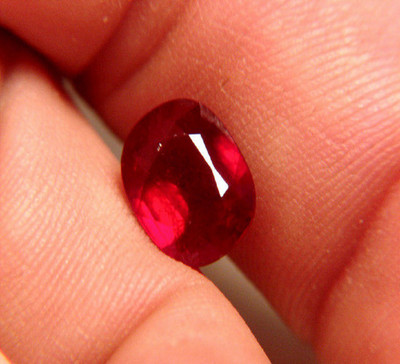 Gems Jewels Online Gems Jewels Online Loose 7.25 Carat Certified Natural New Burma Ruby – Manik Stone Ruby Stone