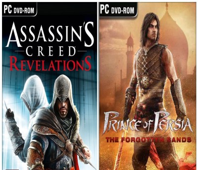 Assassins Creed Revelations and Prince of Persia : The Forgotten Sands Top Two Game (Offline Only) (Regular)(Action Adventure, for PC)