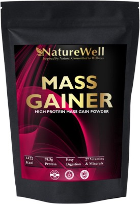 Naturewell Real Mass Gainer Weight Gainers/Mass Gainers (Chocolate) MW745 Pro Weight Gainers/Mass Gainers(1500 g, Chocolate)