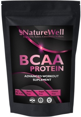 Naturewell Instantized BCAA Powder 6000 Amino Acid supplement BCAA B69 BCAA(400 g, Mix Fruit)