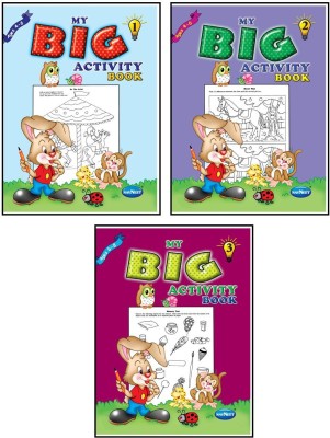 My Big Activity Book (Combo Of 3)(Paperback, Navneet)