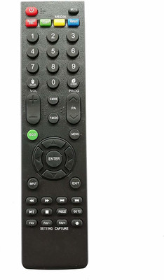 SHIELDGUARD Remote Control No. 39, Compatible for  Smart LED/LCD TV Thomson Remote Controller(Black)