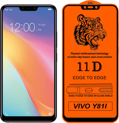 Xester Edge To Edge Tempered Glass for Vivo Y81i(Pack of 1)