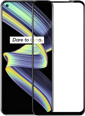 VDAT Edge To Edge Tempered Glass for REALME X7 MAX(Pack of 1)