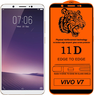 HQ Protection Edge To Edge Tempered Glass for VIVO V7(Pack of 1)