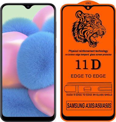 Xester Edge To Edge Tempered Glass for Samsung Galaxy A30s(Pack of 1)