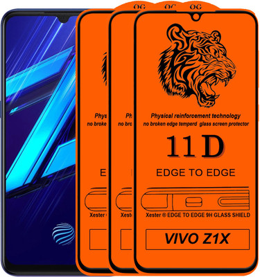 HQ Protection Edge To Edge Tempered Glass for Vivo Z1x(Pack of 3)