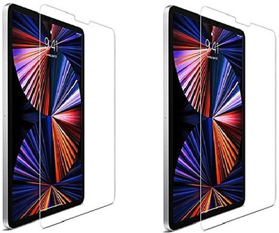 realtech Edge To Edge Tempered Glass for Apple iPad Pro 12.9 inch(Pack of 2)