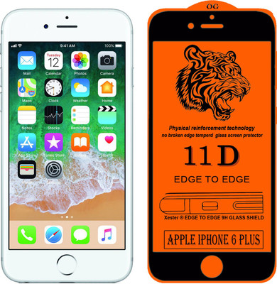 Xester Edge To Edge Tempered Glass for Apple iPhone 6 Plus(Pack of 1)