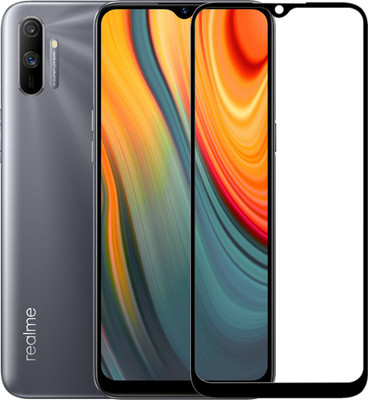 Rofix star Edge To Edge Tempered Glass for Realme C3(Pack of 3)