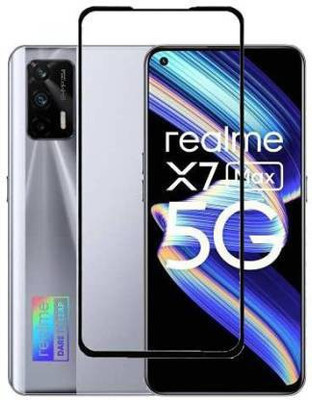 NIMBUDA Edge To Edge Tempered Glass for realme X7 Max(Pack of 1)