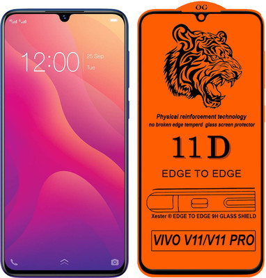 Xester Edge To Edge Tempered Glass for Vivo V11 Pro(Pack of 1)
