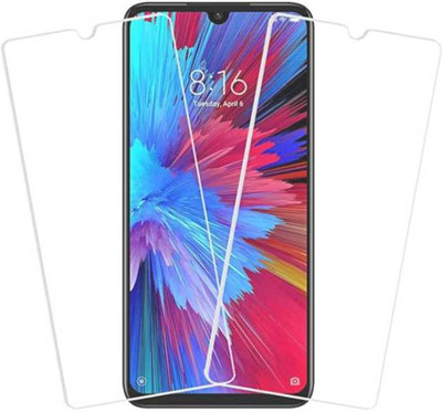 Anshitafashion world Edge To Edge Tempered Glass for Real Me C2, Oppo A1K, Redmi A3(Pack of 2)