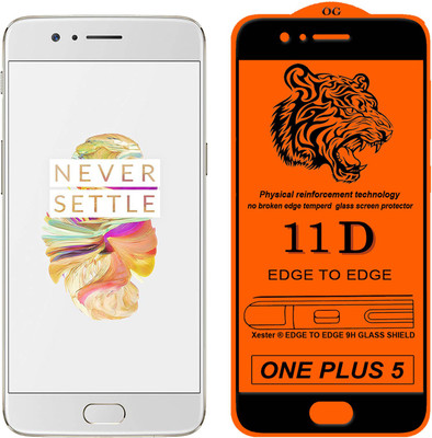 Xester Edge To Edge Tempered Glass for OnePlus 5(Pack of 1)