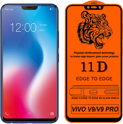 GORILLA FIVE Edge To Edge Tempered Glass for , Vivo V9 Pro(Pack of 1)