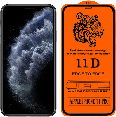 GORILLA PRO Edge To Edge Tempered Glass for Apple Iphone 11 Pro(Pack of 1)