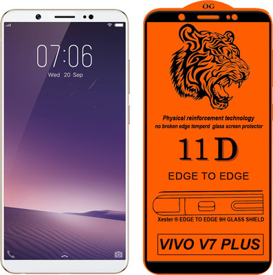HQ Protection Edge To Edge Tempered Glass for VIVO V7 Plus(Pack of 1)