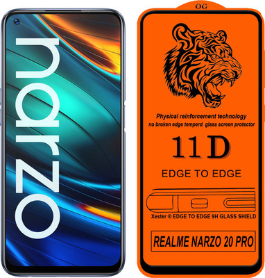 Xester Edge To Edge Tempered Glass for REALME NARZO 20 PRO(Pack of 1)