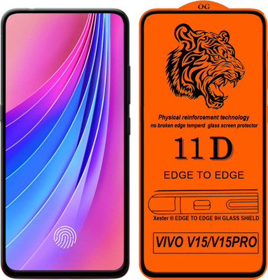 Xester Edge To Edge Tempered Glass for Vivo V15 Pro(Pack of 1)