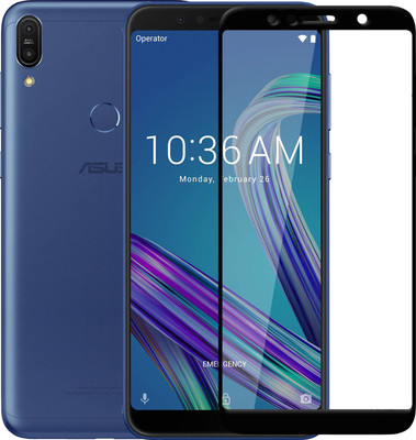 PFOAM Edge To Edge Tempered Glass for Asus Zenfone Pro M1(Pack of 2)
