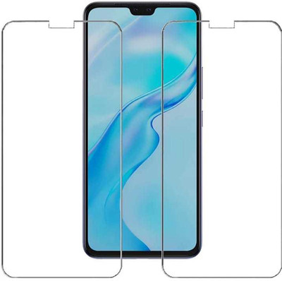 Anshitafashion world Edge To Edge Tempered Glass for Vivo V20 Pro(Pack of 2)
