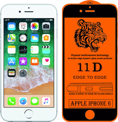 Xester Edge To Edge Tempered Glass for Apple iPhone 6(Pack of 1)
