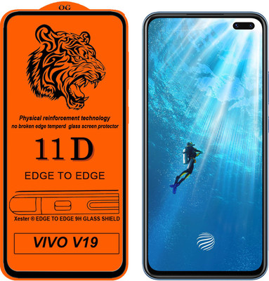 HQ Protection Edge To Edge Tempered Glass for Vivo V19(Pack of 1)