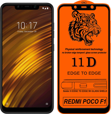 Gorilaorginal Edge To Edge Tempered Glass for POCO F1(Pack of 1)