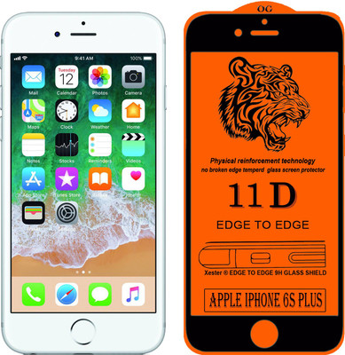 Xester Edge To Edge Tempered Glass for Apple iPhone 6s Plus(Pack of 1)