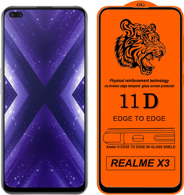 HQ Protection Edge To Edge Tempered Glass for Realme X3(Pack of 1)