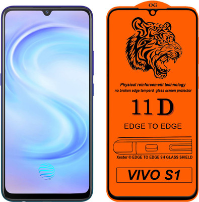 HQ Protection Edge To Edge Tempered Glass for Vivo S1(Pack of 1)