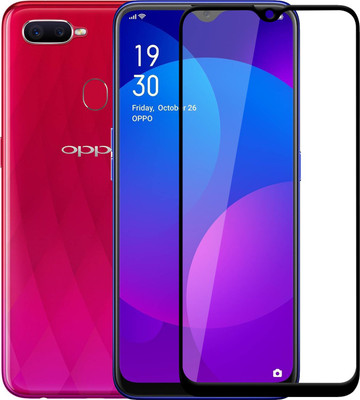 HQ Protection Edge To Edge Tempered Glass for OPPO F9 Pro(Pack of 2)