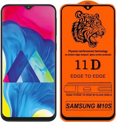 Xester Edge To Edge Tempered Glass for Samsung Galaxy M10s(Pack of 1)