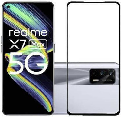 NIMBUDA Edge To Edge Tempered Glass for realme X7 Max(Pack of 1)