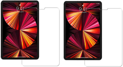 realtech Tempered Glass Guard for iPad Pro 11 Inch (2022/2021/2020/2018) and iPad Air 10.9 Inch (2022/2020, 4th Gen/5th Gen)(Pack of 2)