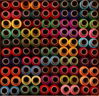 BOSTER Multicolor Thread(150 m Pack of100)