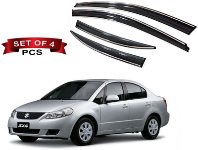 Auto E-Shopping For Convertibles Front, Rear Wind Deflector(Tinted Maruti SX4)