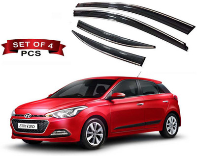 Auto E-Shopping For Front, Rear Wind Deflector(Tinted Hyundai Elite i20)